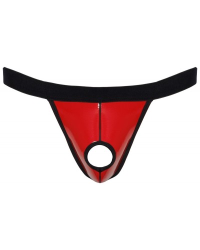 String avec ouverture Allio Rouge sextoys et accessoires sur La Boutique du Hard