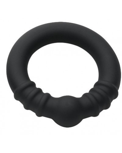 Cockring Silicone Holeshot noir sextoys et accessoires sur La Boutique du Hard