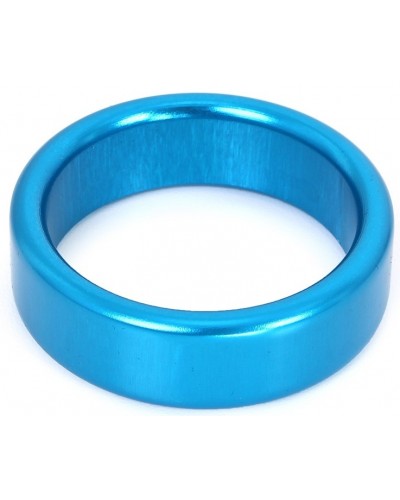 Cockring en aluminium Circle 15mm Bleu sextoys et accessoires sur La Boutique du Hard