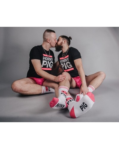 Chaussettes blanches HORNY PIG Sk8erboy sextoys et accessoires sur La Boutique du Hard