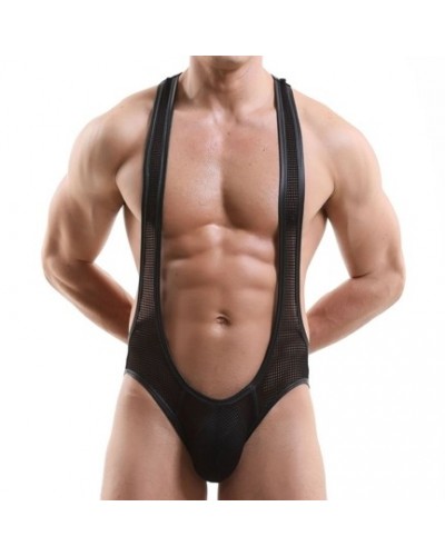 Singlet Backless Alvar Noir sextoys et accessoires sur La Boutique du Hard