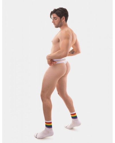 Thong Proud Boy Blanc sextoys et accessoires sur La Boutique du Hard