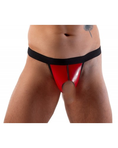 String avec ouverture Allio Rouge sextoys et accessoires sur La Boutique du Hard