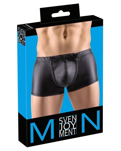 Boxer Double Zip Doblio Noir sextoys et accessoires sur La Boutique du Hard