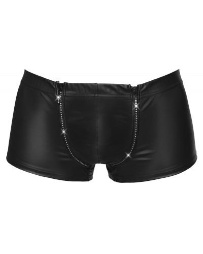 Boxer Double Zip Doblio Noir sextoys et accessoires sur La Boutique du Hard