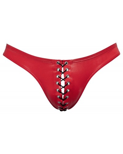 Slip avec cordon Zonio Rouge sextoys et accessoires sur La Boutique du Hard