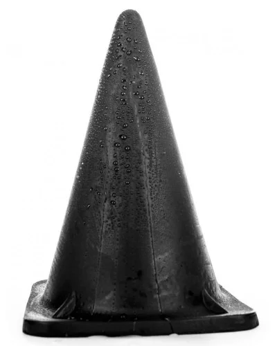 Plug AB35 Big Cone All Black 28 x 18cm sextoys et accessoires sur La Boutique du Hard