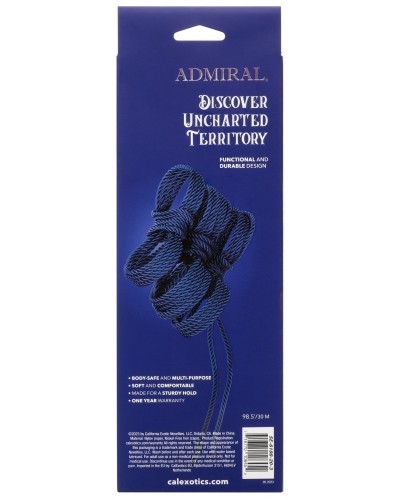 Corde de bondage Admiral 30 mètres Bleue sextoys et accessoires sur La Boutique du Hard