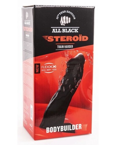 Gode ABS06 Bodybuilder All Black Steroïd 26 x 8cm sextoys et accessoires sur La Boutique du Hard