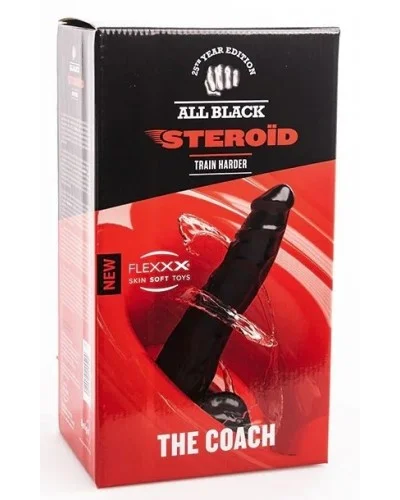 Gode ABS02 The Coach The All Black Steroïd 25 x 7cm sextoys et accessoires sur La Boutique du Hard