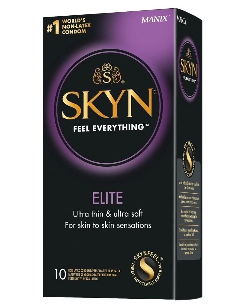 Préservatifs sans latex Skyn Elite x10 sextoys et accessoires sur La Boutique du Hard