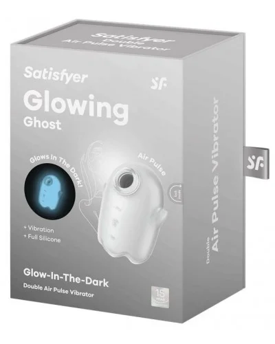 Stimulateur de clitoris Glowing Ghost Blanc sextoys et accessoires sur La Boutique du Hard