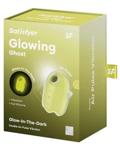 Stimulateur de clitoris Glowing Ghost Jaune sextoys et accessoires sur La Boutique du Hard