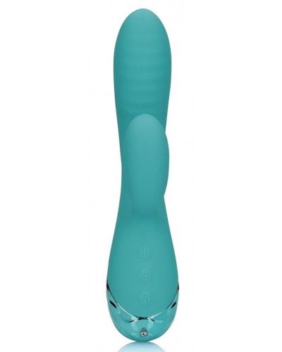 Vibro Rabbit Gonflable Flatblue 11 x 3.5cm sextoys et accessoires sur La Boutique du Hard