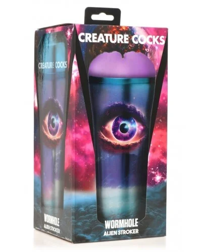 Masturbateur Wormhole Violet sextoys et accessoires sur La Boutique du Hard