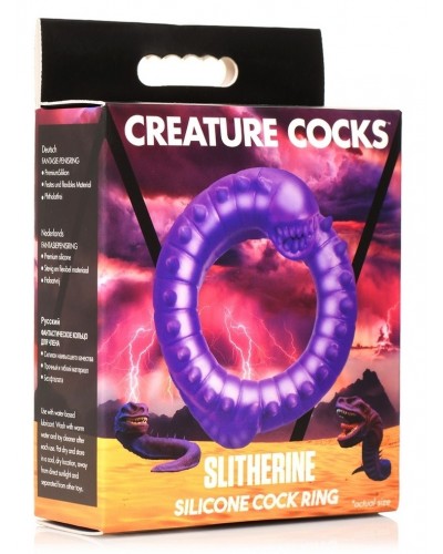 Cockring Slitherine Violet sextoys et accessoires sur La Boutique du Hard