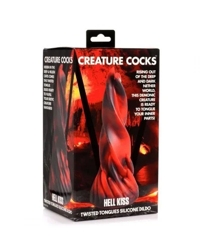 Gode Hell Kiss 15 x 5.5cm sextoys et accessoires sur La Boutique du Hard