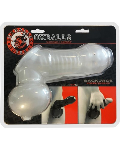 Sackjack Jack-Off Sheath Clear sextoys et accessoires sur La Boutique du Hard