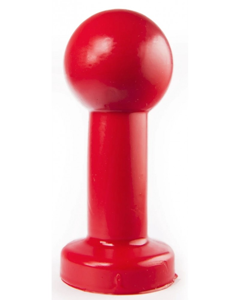 Plug Zizi Big Pop 13 x 6 cm Rouge sextoys et accessoires sur La Boutique du Hard