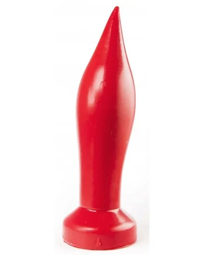 Plug Zizi Big Taper 17 x 5.2 cm Rouge sextoys et accessoires sur La Boutique du Hard