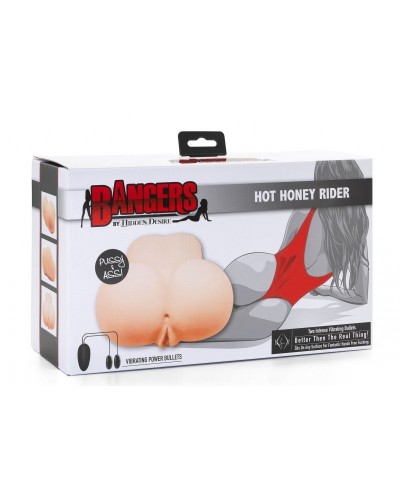 Masturbateur Réaliste Vibrant Hot Honey 2 Entrées sextoys et accessoires sur La Boutique du Hard