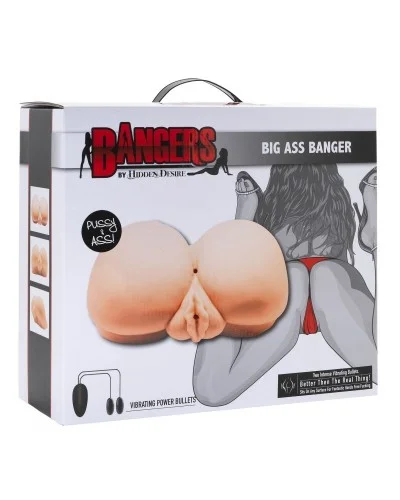 Masturbateur Réaliste Vibrant Big Ass 2 Entrées sextoys et accessoires sur La Boutique du Hard