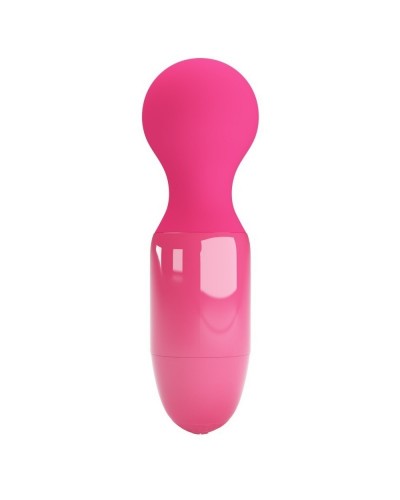 Mini Wand Little Cute Pretty Love 12cm Rose Fluo sextoys et accessoires sur La Boutique du Hard