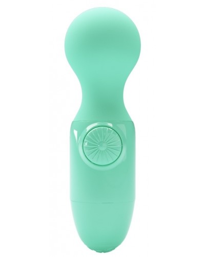 Mini Wand Little Cute Pretty Love 12cm Vert sextoys et accessoires sur La Boutique du Hard