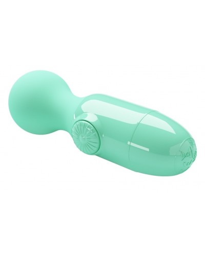 Mini Wand Little Cute Pretty Love 12cm Vert sextoys et accessoires sur La Boutique du Hard