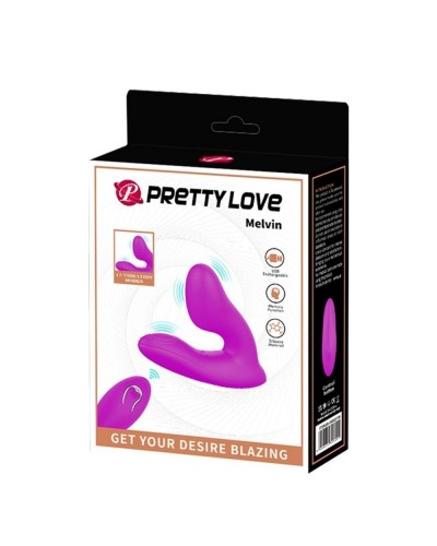 Double stimulateur Melvin Pretty Love 12 Vibrations sextoys et accessoires sur La Boutique du Hard