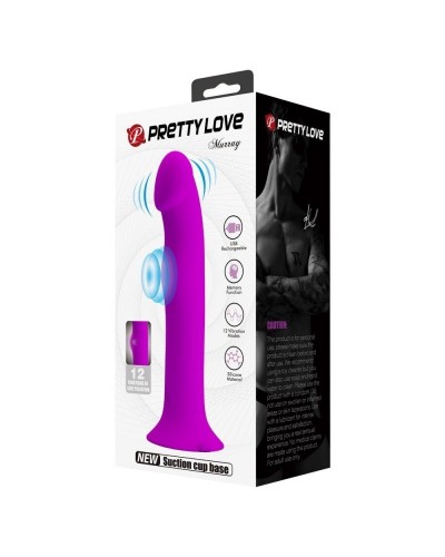 Vibro Murray Pretty Love 17 x 3.8 cm Violet sextoys et accessoires sur La Boutique du Hard