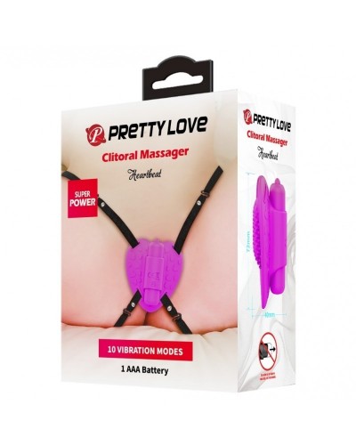 Vibro de Culotte avec Harnais Heartbeat sextoys et accessoires sur La Boutique du Hard