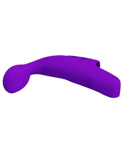 Gaine de Doigt Vibrante Gorgon Pretty Love 10.5 x 2cm Violet sextoys et accessoires sur La Boutique du Hard