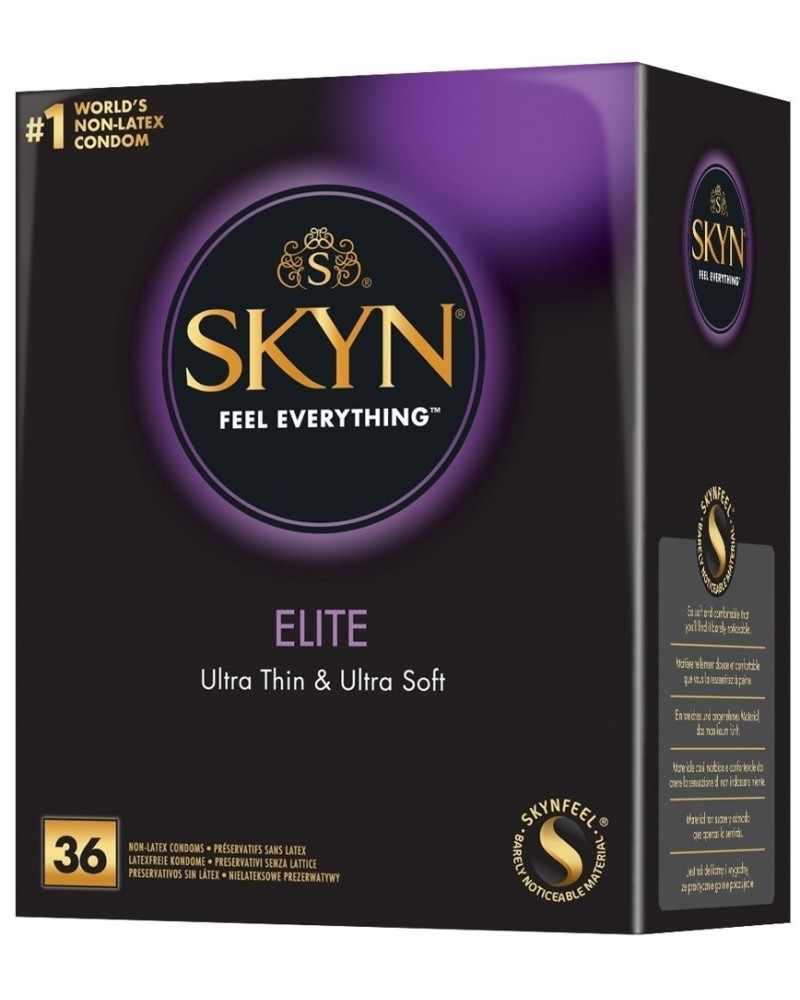 Préservatifs sans latex Skyn Elite x36 sextoys et accessoires sur La Boutique du Hard