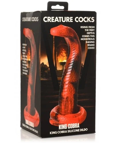 Gode King Cobra 23 x 4.2cm sextoys et accessoires sur La Boutique du Hard