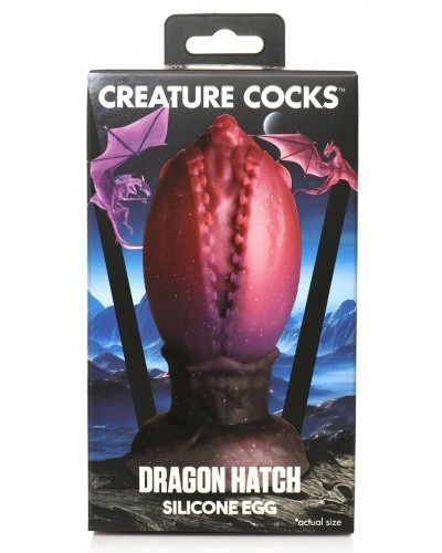 Plug Dragon Hatch 12 x 6cm sextoys et accessoires sur La Boutique du Hard