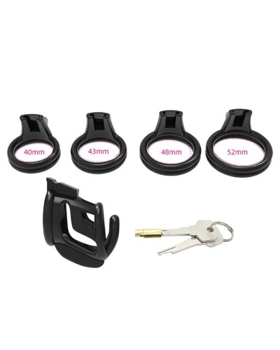 Cage de chasteté Gest Lock 7.5 x 3cm Noire sextoys et accessoires sur La Boutique du Hard