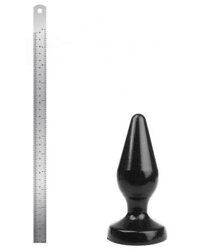 Plug Classic L I Love Butt 15 x 6.8 cm Noir sextoys et accessoires sur La Boutique du Hard