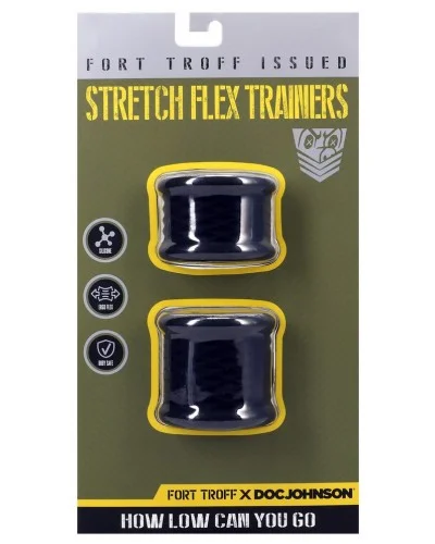 Lot de Ballstretchers Stretch Flex Trainers Noirs sextoys et accessoires sur La Boutique du Hard