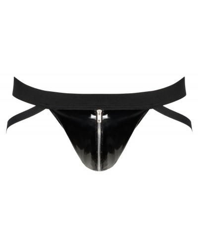 Jockstrap VINYL STRAP Noir sextoys et accessoires sur La Boutique du Hard