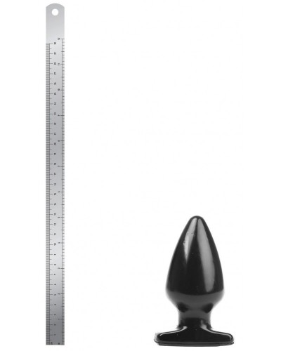 Plug Fat S I Love Butt 11 x 6 cm Noir sextoys et accessoires sur La Boutique du Hard