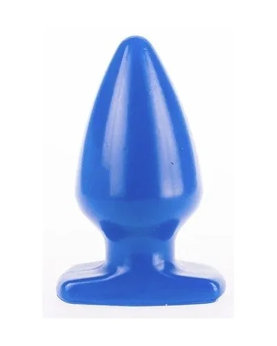 Plug Fat S I Love Butt 11 x 6 cm Bleu sextoys et accessoires sur La Boutique du Hard