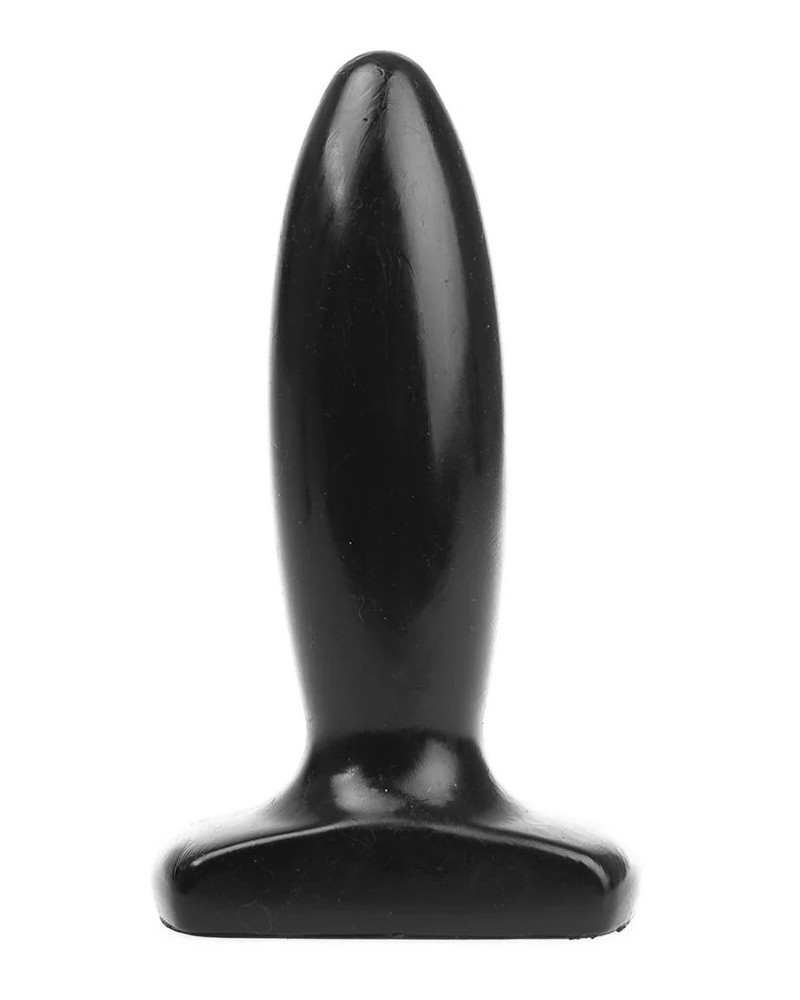 Plug Slim L I Love Butt 14 x 4.8 cm Noir sextoys et accessoires sur La Boutique du Hard