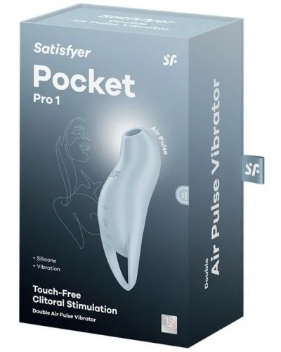 Stimulateur de Clitoris Pocket Pro 1 Bleu sextoys et accessoires sur La Boutique du Hard