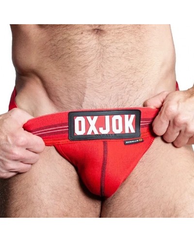 Jockstrap Oxjok Slingjock Rouge sextoys et accessoires sur La Boutique du Hard