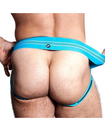 Jockstrap Oxjok Slingjock Bleu sextoys et accessoires sur La Boutique du Hard