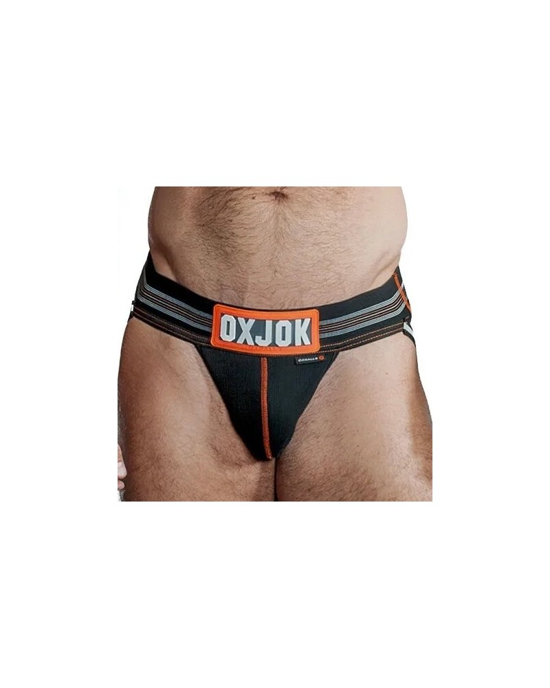 Jockstrap Oxjok Slingjock Noir  sextoys et accessoires sur La Boutique du Hard