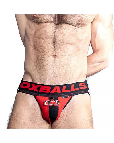 Jockstrap Oxjok Fisterjock Rouge sextoys et accessoires sur La Boutique du Hard