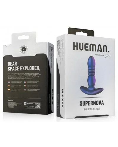 Plug à poussée Supernova Hueman 11 x 3.5cm sextoys et accessoires sur La Boutique du Hard