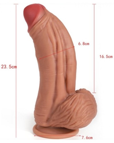 Gode TTBM Cock 18 x 6.5cm sextoys et accessoires sur La Boutique du Hard